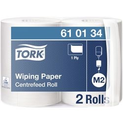 Papel limpieza m2 alimentación central tork 1 capa blanco 2 rollos