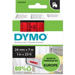 Cinta de rotulación cassette dymo 5.41e+17 roja