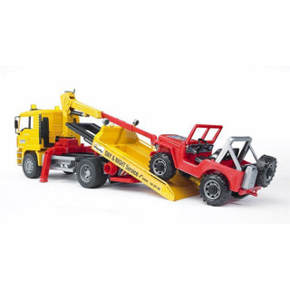Bruder Man TGA TROURT CAMILLA CON JEEP