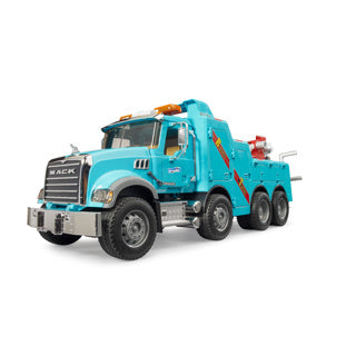 Camion mack in granito e camion di rimorchio con luce e suono