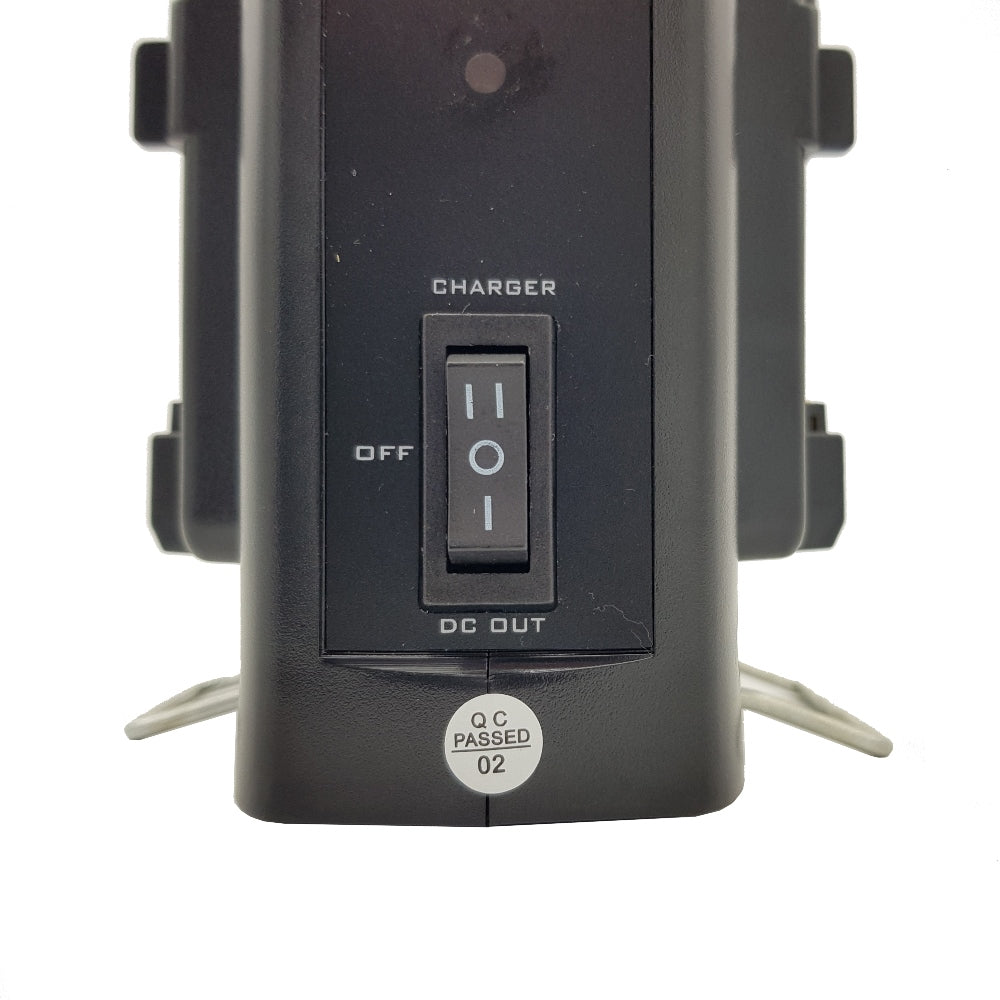 Caricatore a doppia batteria Rolux RL-2ks per batteria a V-Mount