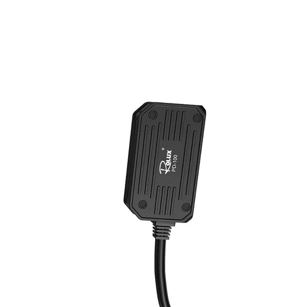 Adaptador de carga rolux d-tap a usb-c pd-100