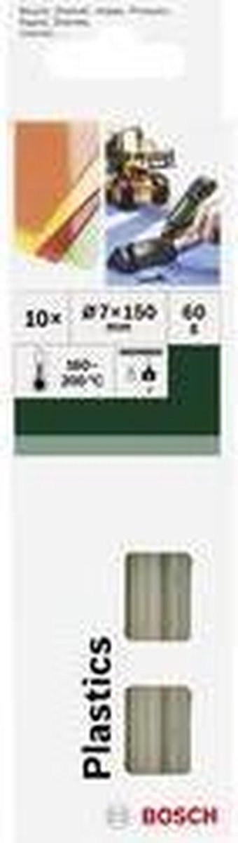 Colla stick Bosch plastica - diametro 7 mm - 10 pezzi