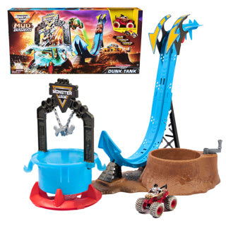 Monster jam 1:64 mud blasters camión lavado pl set