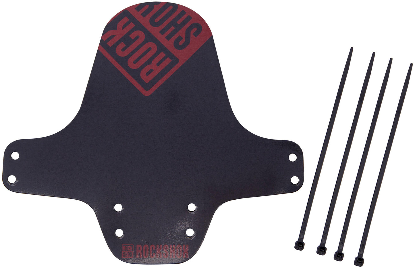 Rockshox Clip-on Fender RS Black Boxxer rosso