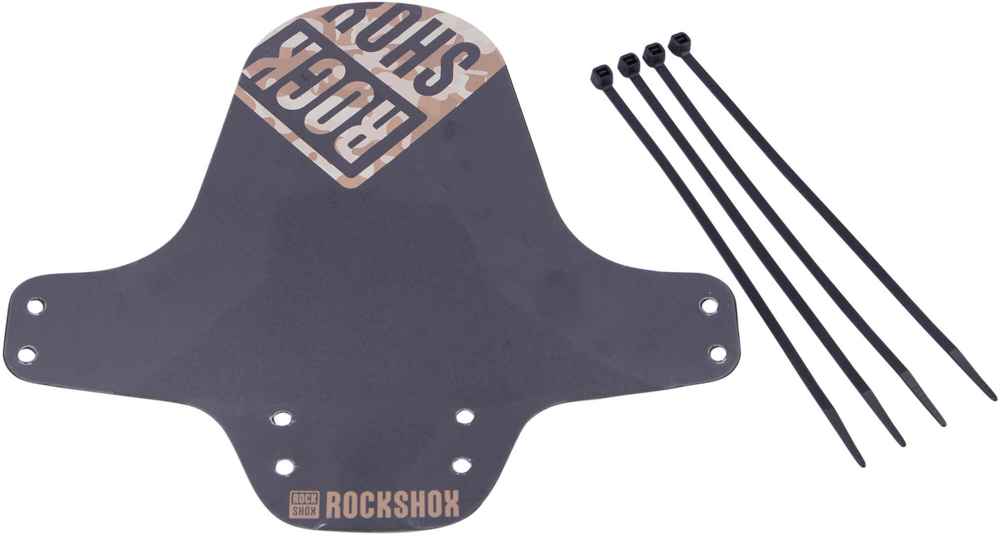 Rockshox Clip-on Fender RS Black Camouflage Brown