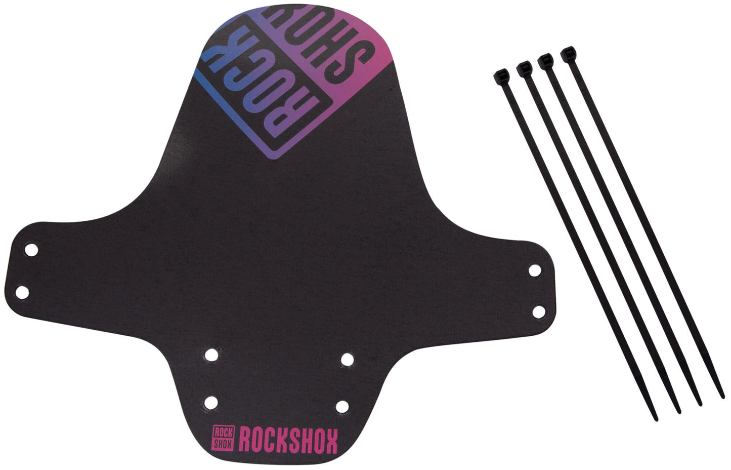 Rockshox Clip-on Fender RS Black Rosa Offblue