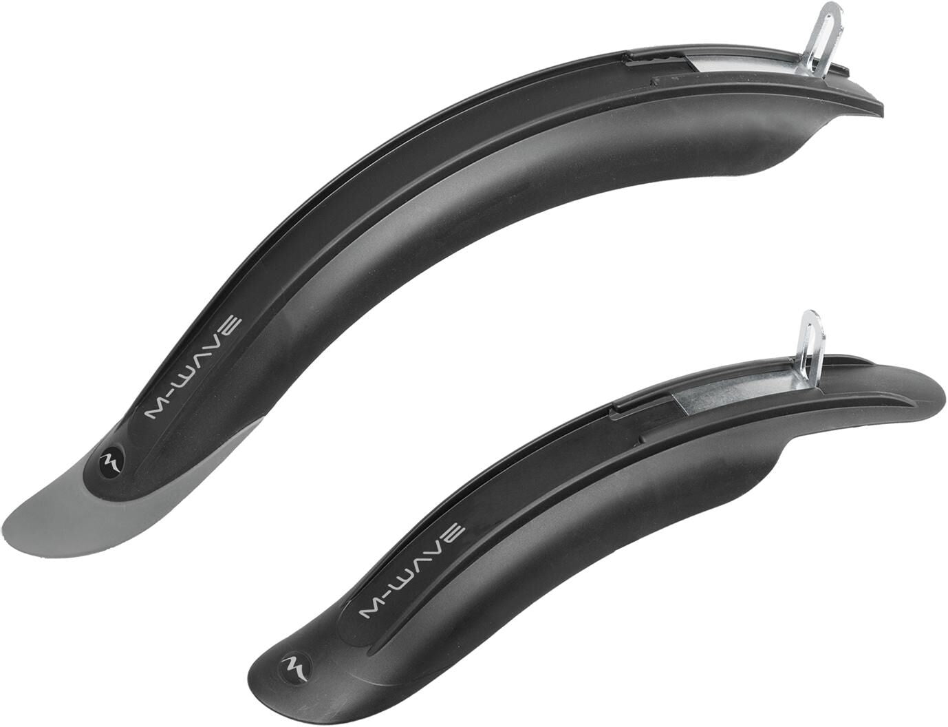 Mudguards M-onda set fango max 12 18 pollici neri