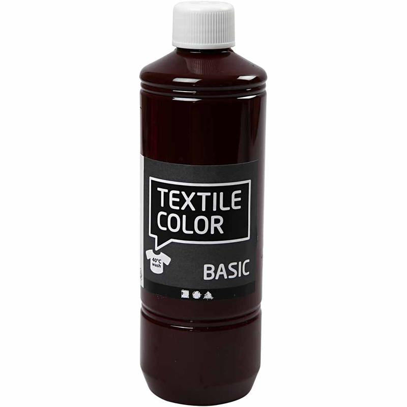 Creativ company color textil, berenjena, 500 ml 1 botella
