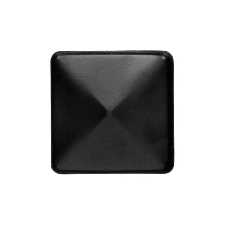 Mack 1069087 - Pirámide decorativa para poste negro 71 mm | 10 piezas