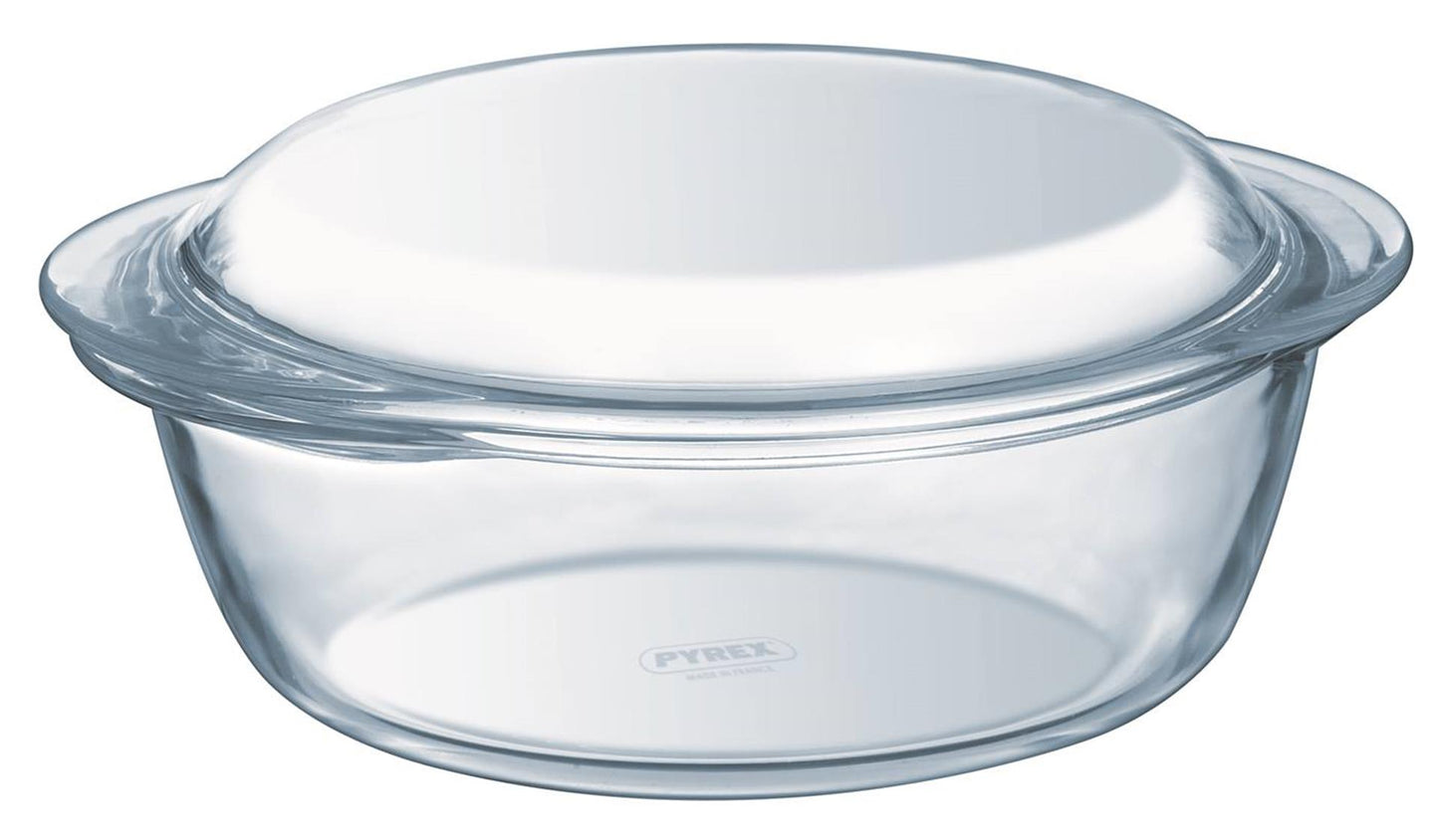 Pyrex baking dish with lid 1.6l and 0.5l