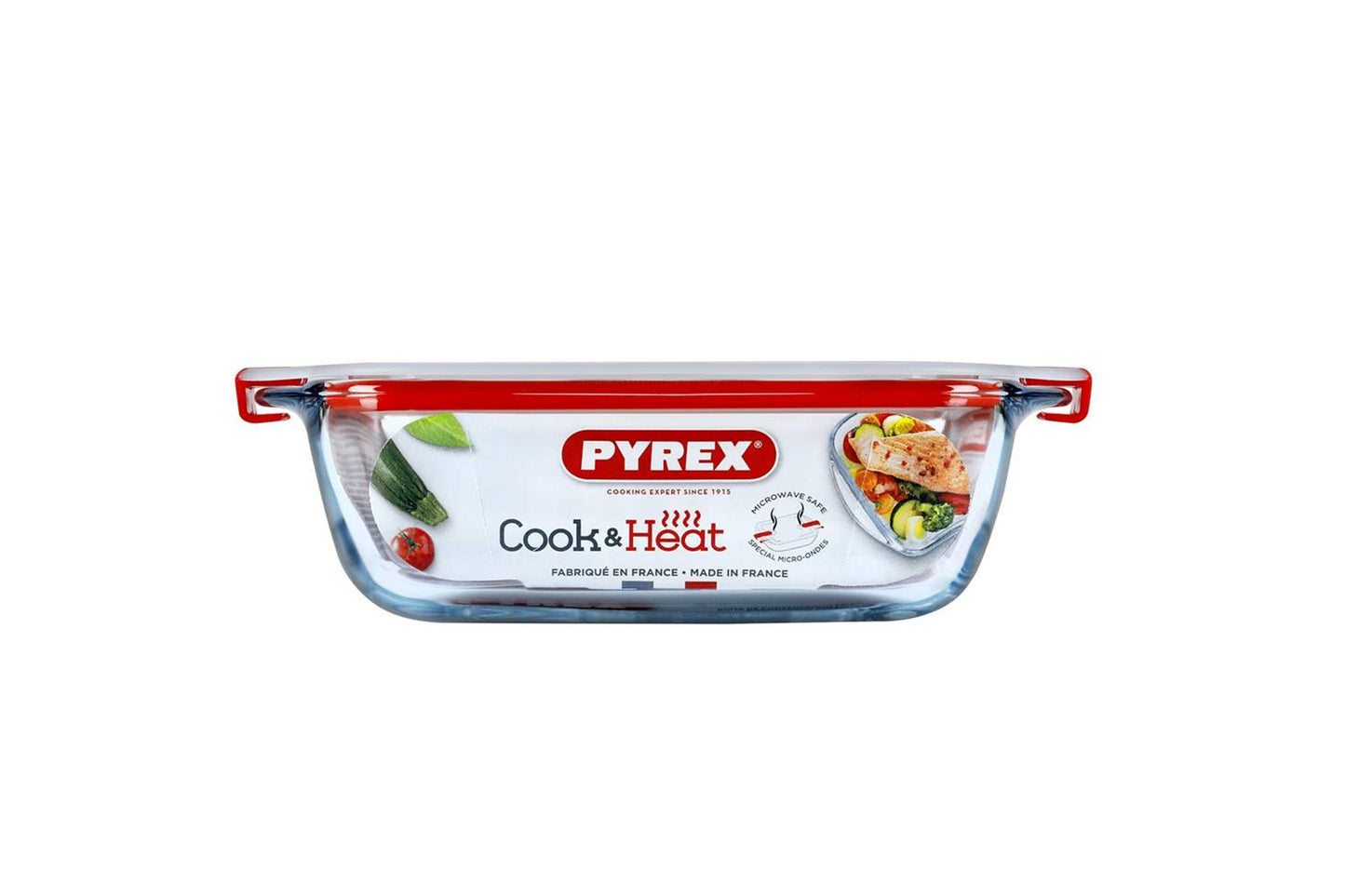 Ciotola Pyrex con coperchio 1l 20x17x6cm