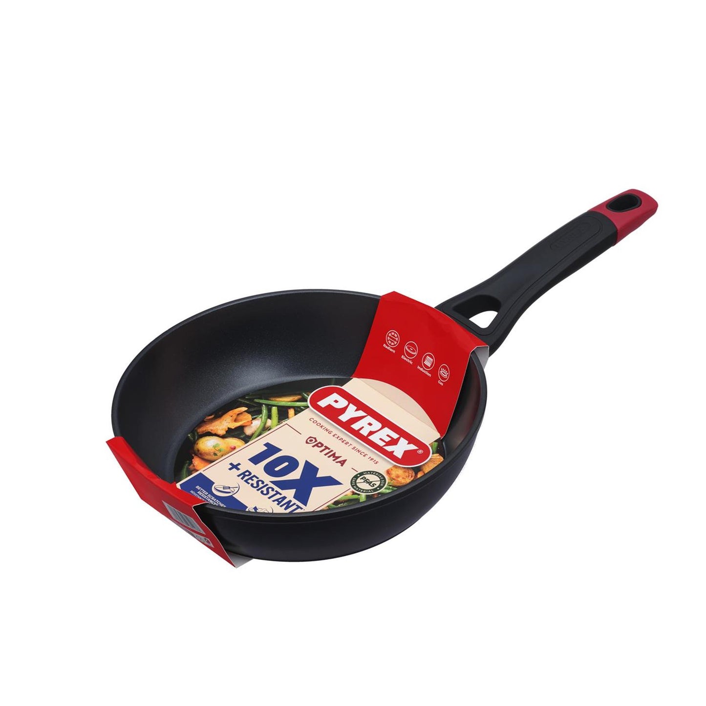 Pyrex optima+ padella profonda ø24cm