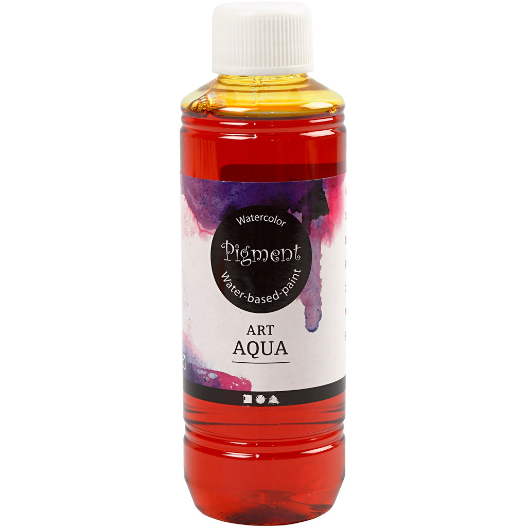 Pigmento acquerello liquido, giallo, 250 ml 1 flacone