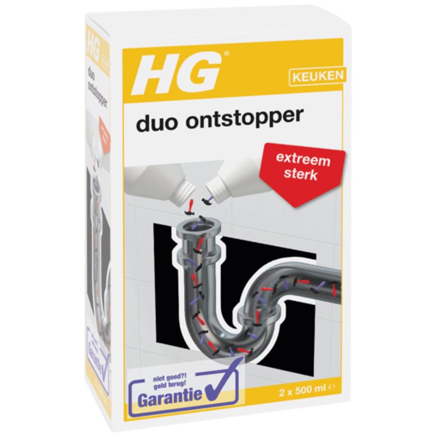 Hg duo desbloqueador 1 litro