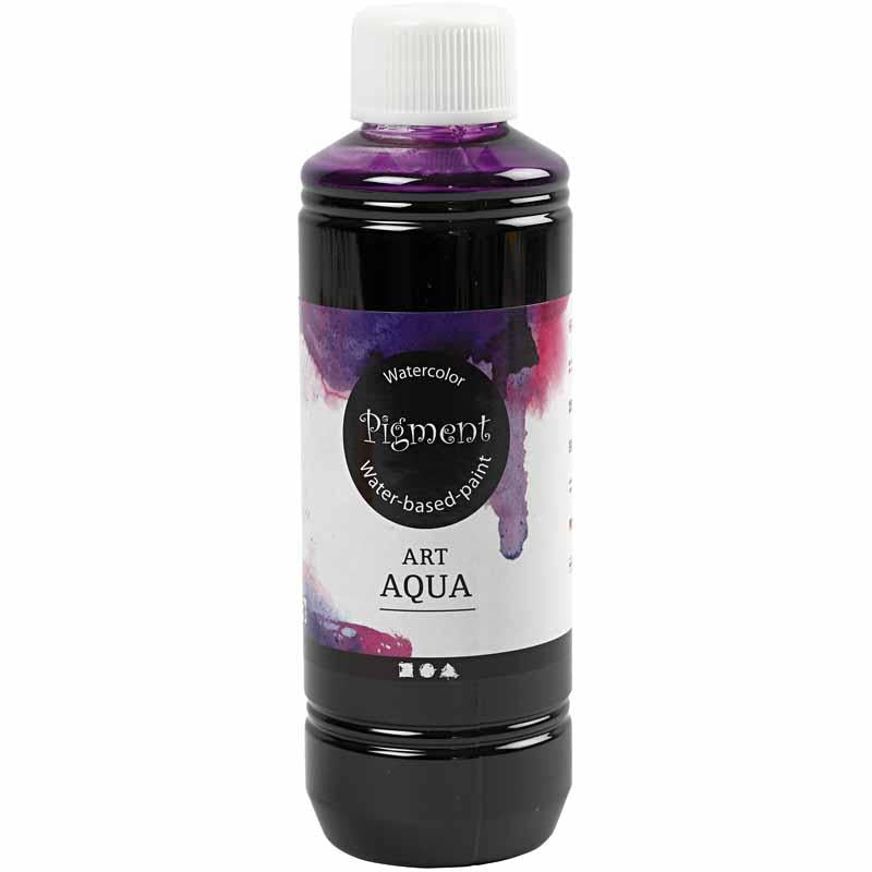Pigmento acquerello liquido, rosso porpora, 250 ml 1 flacone