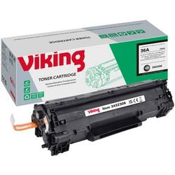 Cartuccia toner viking hp cb436a nero