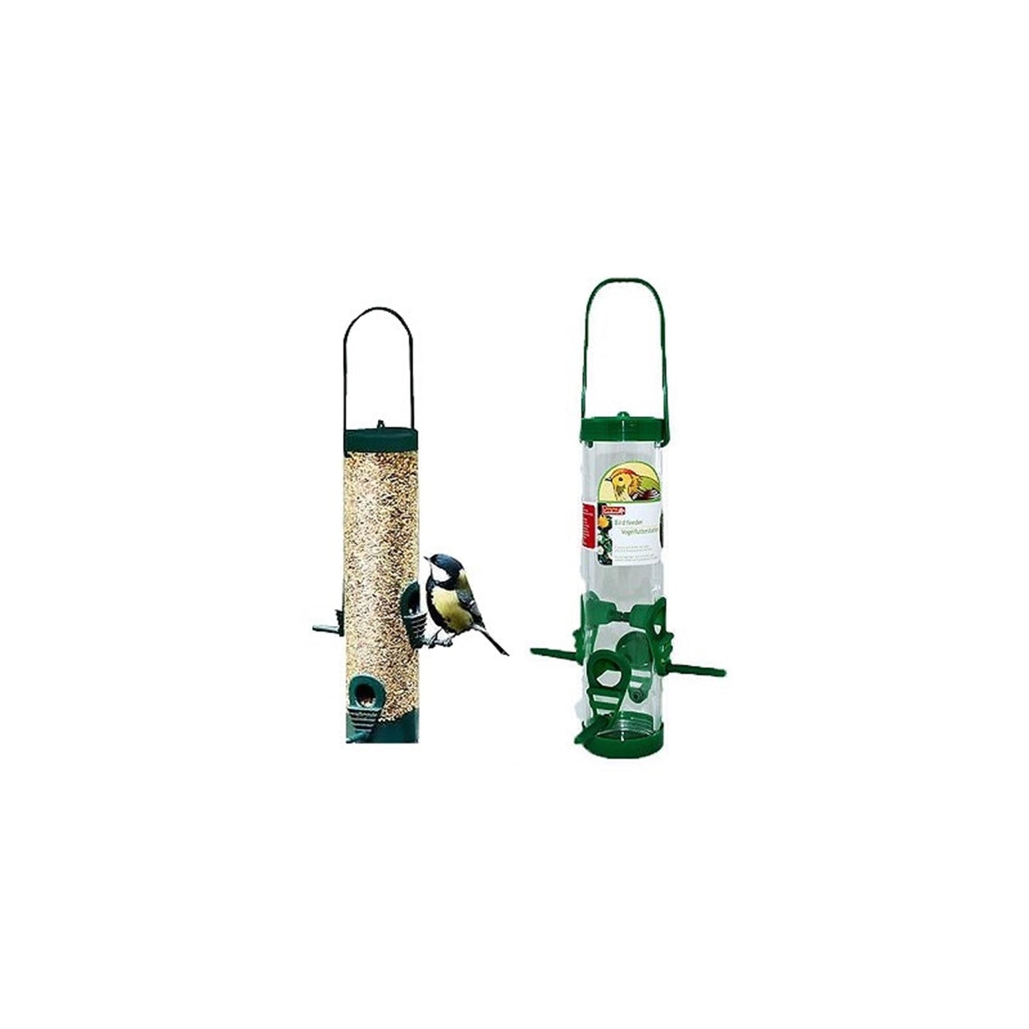 Silo per mangiatoia per uccelli da giardino a vita, 25 cm