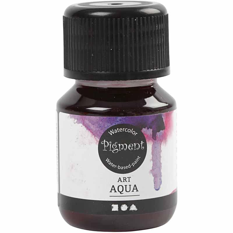 Pintura líquida pigmentada de acuarela, rosa, 30 ml 1 botella