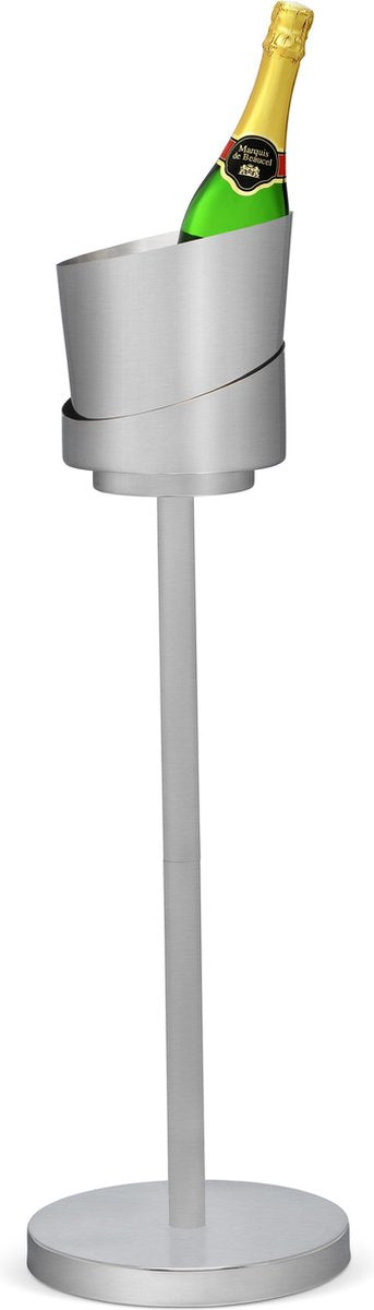 Leopold vienna - champagnekoeler inclusief standaard rvs mat