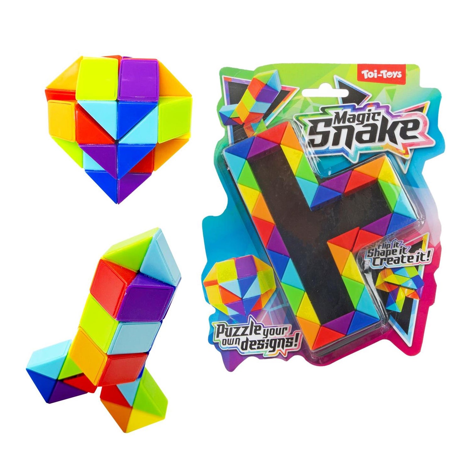 Toi-toys puzzle color serpente magico