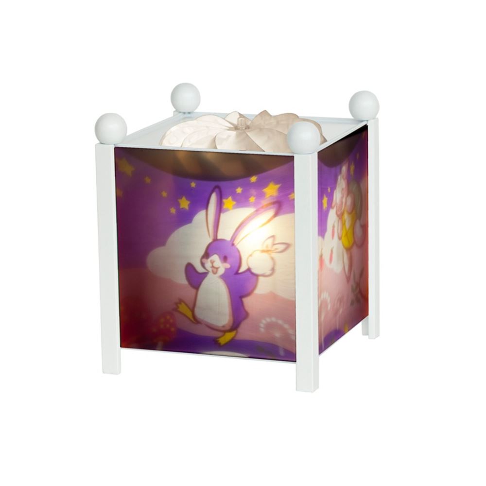 Luz intermitente 12v pingüino-conejito blanco