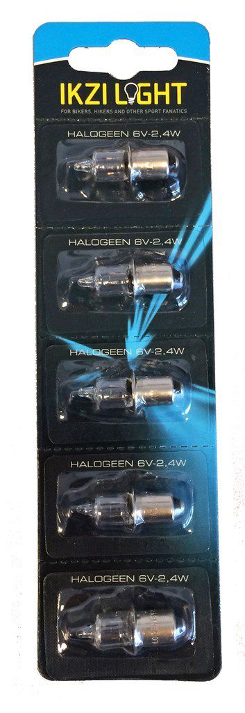 Lampada alogena 6v 2,4w collare per