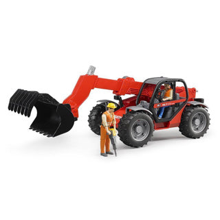 Bruder Auto Manitou Telescope caricatore MLT 633