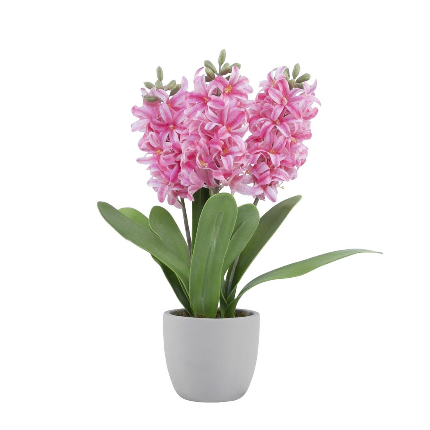 Mansion atmosphere kunstbloemen hyacint roze 28xh41cm