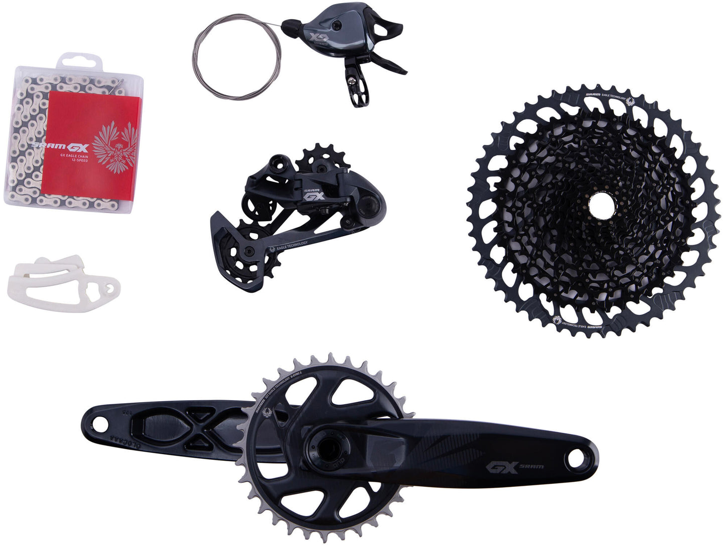 Sram shift.gr.set GX Eagle Boost 175mm