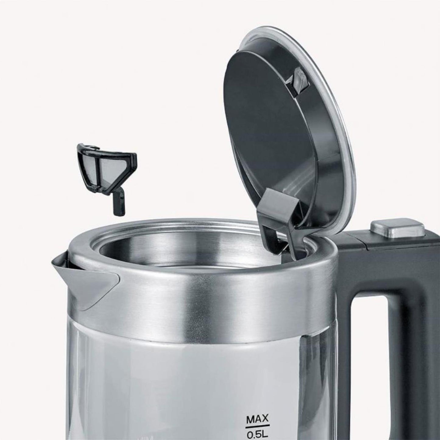 Severin Glass Mini Kettle 1100W 0,5 L WK 3472