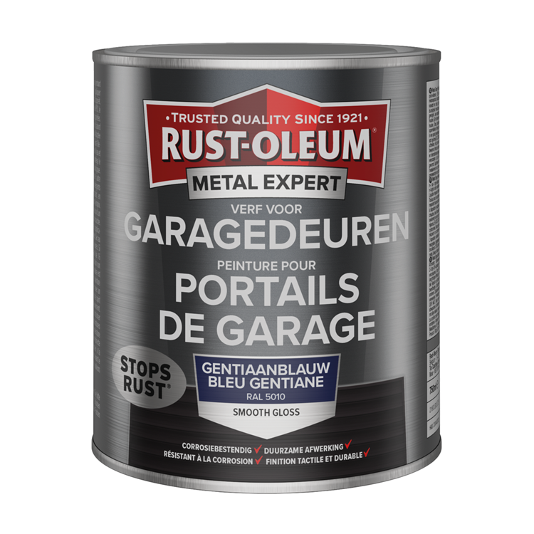 Rust-oleum 1071357 - vernice per porta del garage 5010-750mlmetal expert | 1 pz