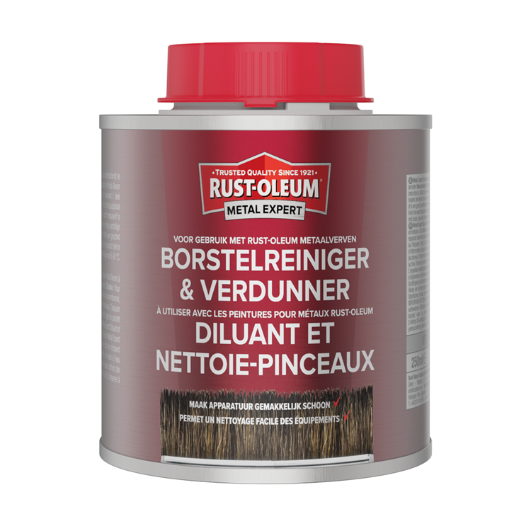 Rust-oleum 1071312 - diluyente limpiador de brochas 250ml | 1 pieza