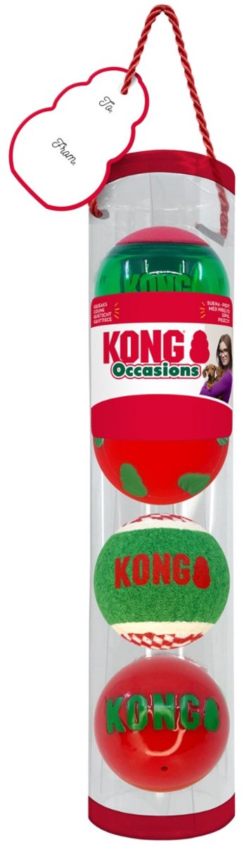 Bolas para ocasiones festivas Kong - juguetes divertidos -