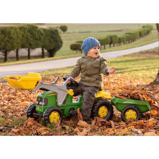 Rolly Toys Tractor Stair Rollykid John Deere Junior Green
