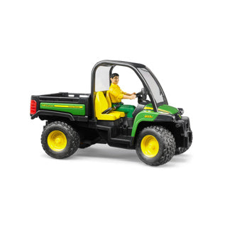 Bruder John Deere Gator XUV 855D con conductor