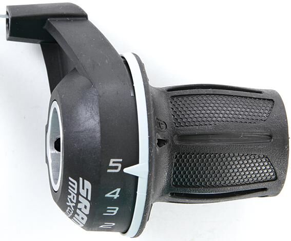 Sram Twist Grip Shift. MRX Comp 5-SP 50mm