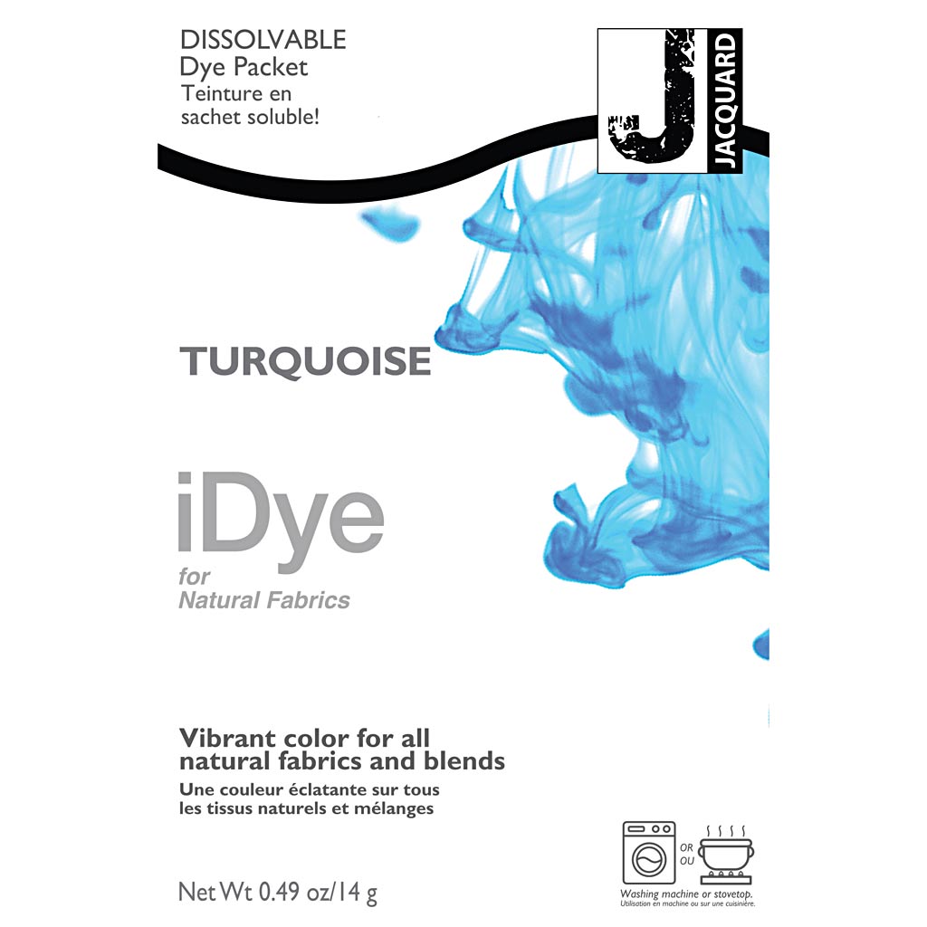 Idye para telas naturales, turquesa, 14 gr 1