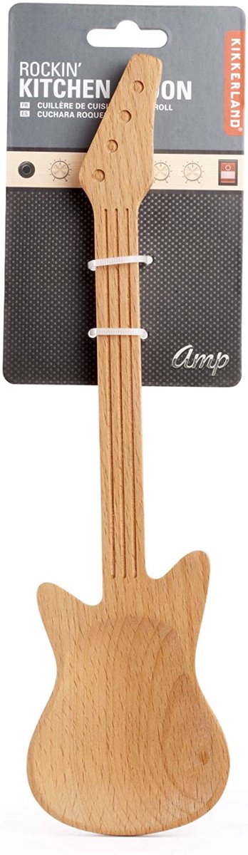 Kikkerland gitaar keukentool - lepel