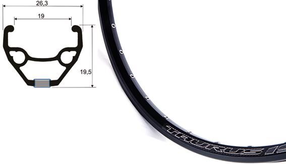 Ryde Rim Taurus 19 DV 19-559 36H B