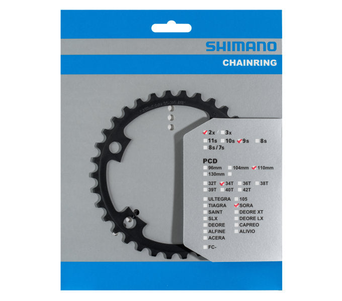 Shimano Chain Top 34T Sora FC-R3000 9 Velocidad