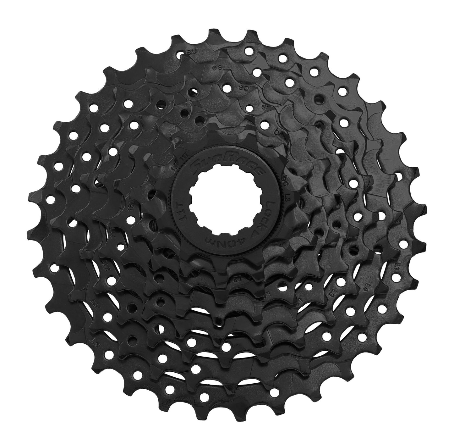 Sunrace Cassette 8 Speed CSM55 11-32T Negro (Embalaje del lugar de trabajo)