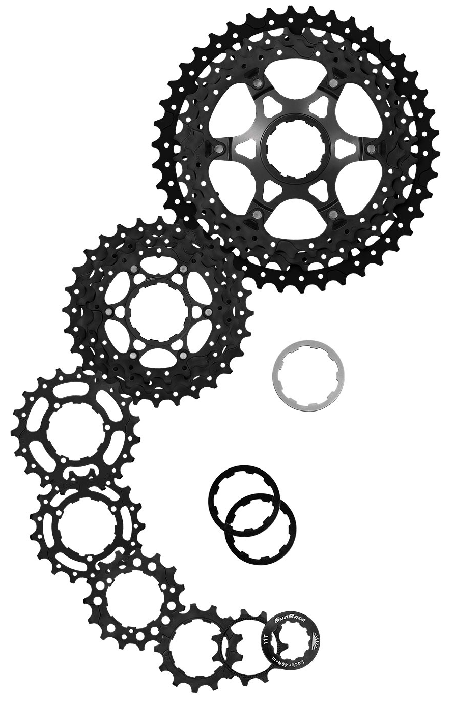 Sunrace Cassette 11 Velocità CSRX8 11-42t Metallic