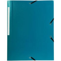 Carpeta 3 solapas exacompta a4 verde