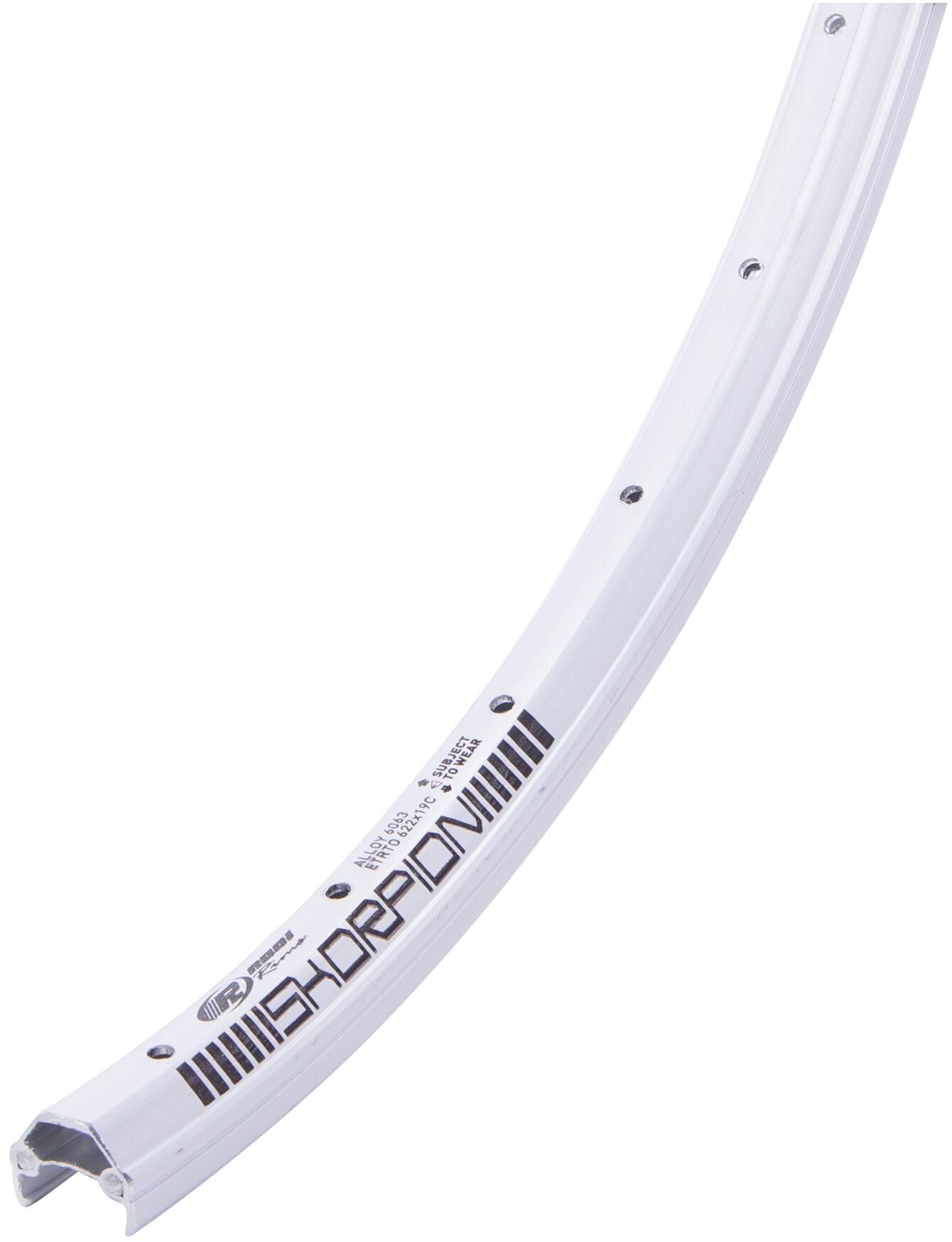 Rodi ciclismo cerchio rodi skorpion cerchio rodi skorpion alu dv 19-622 36h sil.