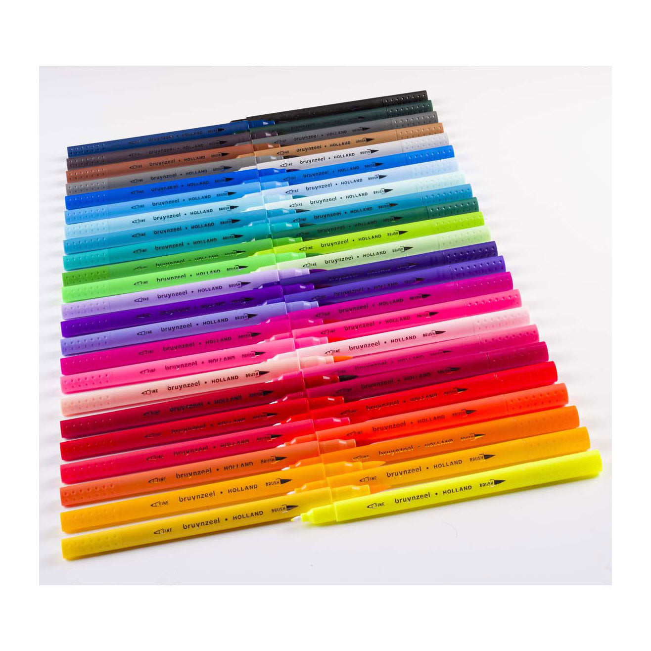 Creativi Bruynzeel Fineliner Brushpen Set 48 Colori