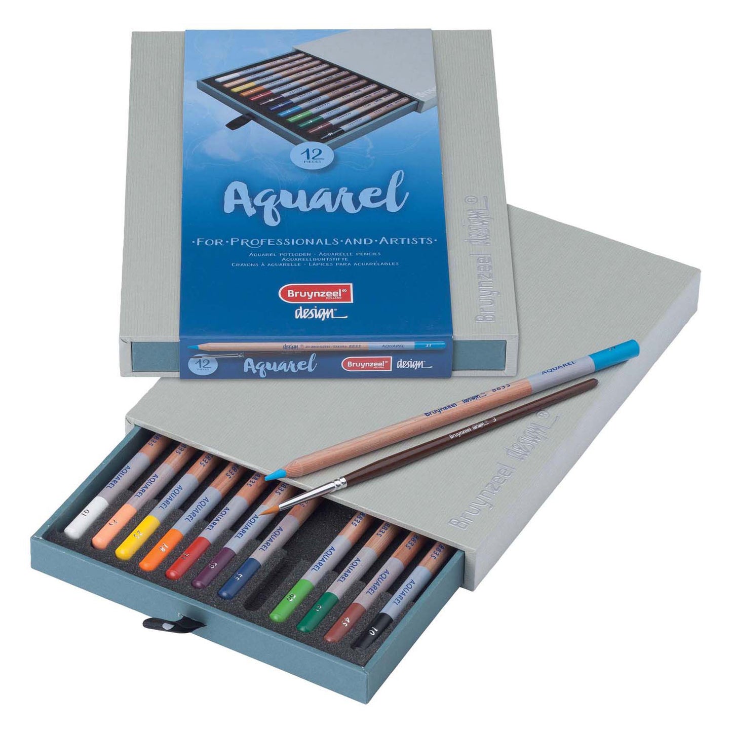 Bruynzeel Aquarel Pencils Box 12
