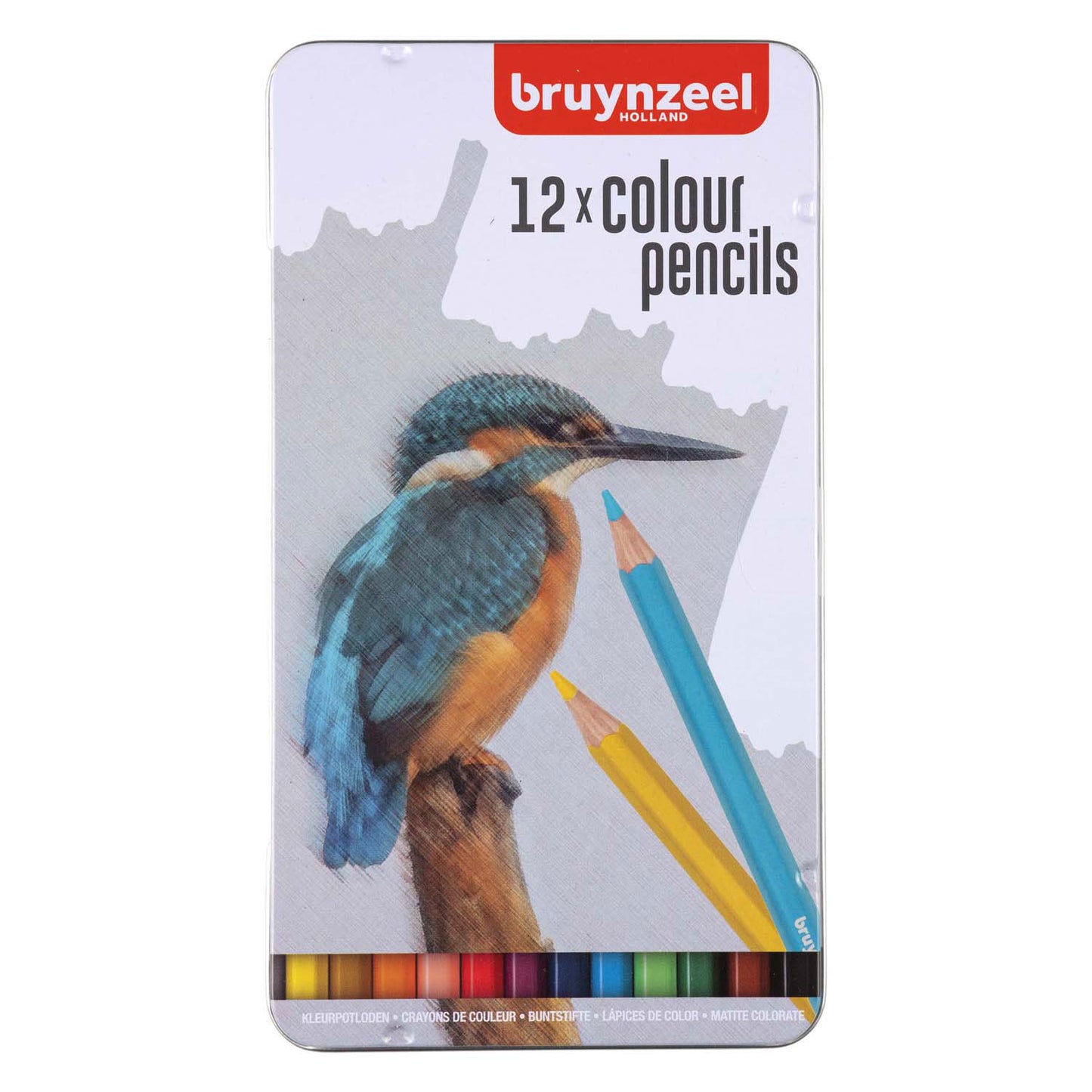 Bruynzeel 12 Bliksters - matite colorate per kingfisher