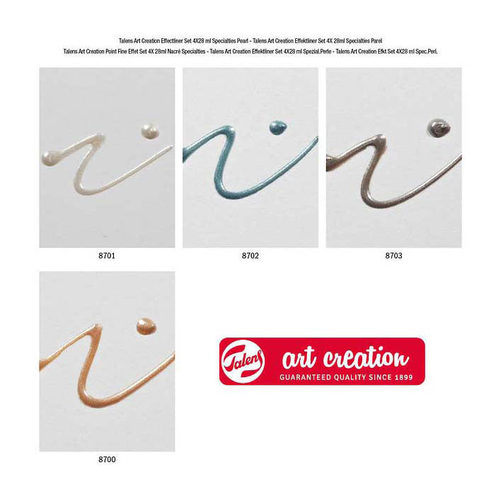 Talens Art Creation Effektliner Set 4x28ml SpecialTeParel