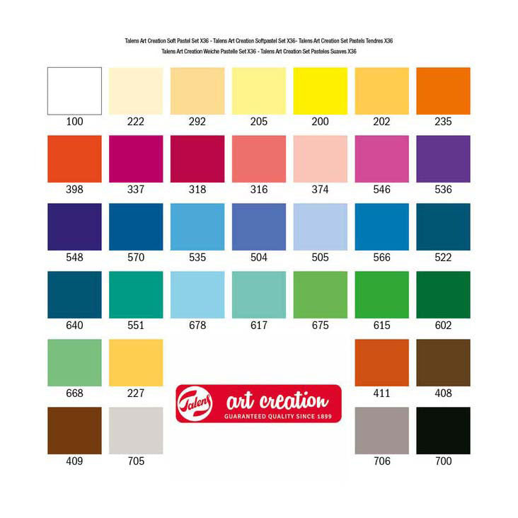Set pastelli morbidi Talens Art Creation 36